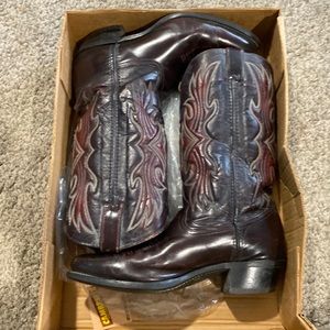 Vintage Wrangler cowboy boots